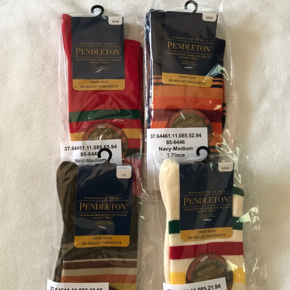Pendleton socks 4 pack